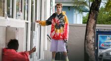 Justin Bieber, darnic cu un cerșetor din Miami. Ce reacție a avut bărbatul după ce a primit 40 de dolari