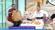 VIDEO Pita afrodisiacă de la Sântimbru. Cum a reușit Călin să o prepare?
