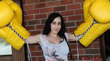 Octomama, in ring: trei runde de cate un minut!