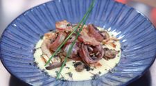 Rețetă MasterChef: Inimi umplute cu mozzarela și ciuperci