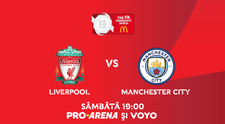 Supercupa Angliei se vede pe PRO ARENA și pe VOYO! Liverpool - Manchester City, 30 iulie, ora 19.00