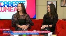 VIDEO Laura Boghiu și sora ei, ca două picături de apă