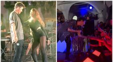Dan Bălan a făcut un show total pe o plajă din Odesa. Și-a ținut admiratoarele de mână și a dansat pe scenă lângă două blonde superbe