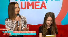 Andreea Antonescu, provocată de fiica ei. Ce au făcut cele două în platou la Vorbește lumea