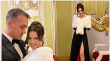 Anca Dumitra, apariție spectaculoasă alături de soțul ei. Cum arată rochia în care a făcut furori