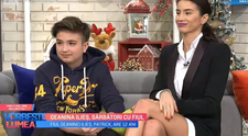 VIDEO Geanina Ilieș, sărbători cu fiul