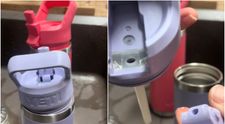Videoclipul care a scandalizat internetul. Ce a putut găsi un tată în sticla de apă a fiicei sale: „Este dezgustător!” VIDEO