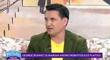 VIDEO George Buhnici și Marian Andrei robotizează platoul La Măruță