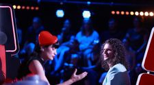 Denis către Irina Rimes, la Vocea României: Noi suntem prieteni și, pentru prima dată în viață, vreau să ne batem