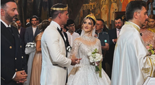 Fiica lui Mugur Mihăiescus s-a căsătorit, într-o rochie de mireasă spectaculoasă. Imagini de la nuntă