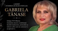 Gabriela Tănase a murit! Anunțul decesului