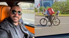 Pescobar a făcut un gest de milioane pentru livratorul surprins pe bicicletă alături de fiul său. I-a îndeplinit cea mai mare dorință, fără să se uite la bani: „Cea mai mare bucurie”