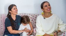 VIDEO Femeia care și-a urmat visul de a deveni mamă, în ciuda riscurilor. „Trăiesc fiecare clipă la maxim”