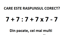 Tu stii raspunsul? Ecuatia simpla la care cei mai multi oameni gresesc fara sa isi dea seama