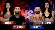 Ionuț Popa cu Ștefania Ștefan vs. TJ Miles cu Elena Chiriac