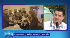 VIDEO Interpretul de muzică populară Gelu Voicu și-a botezat fetița. Cum a decurs evenimentul