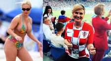 Imaginile cu președinta Croației în bikini sunt niște făcături. Cu cine a fost confundată Kolinda Kitarović