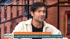 Radu Vâlcan a lăcrimat din cauza sosurilor iuți La Măruță: 