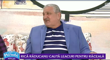 VIDEO Rică Răducanu caută leacuri pentru răceală