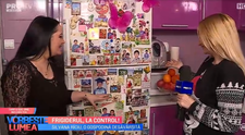 VIDEO Frigiderul, la control! Ce bunătăți are în frigider Silvana Rîciu? 