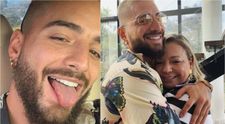 Maluma a șocat internetul cu o fotografie. Artistul și-a sărutat mama pe gură
