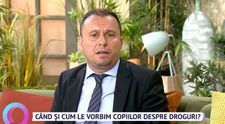 Când și cum le vorbim copiiilor despre droguri. Sfaturi de la Cătălin Țone, expert antidrog