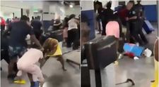 Bătaie generală la îmbarcare! Zeci de pasageri s-au luat la pumni și s-au călcat în picioare. Scenele violente au fost suprinse de martori