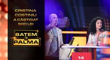 Cristina Costiniu, despre experiența de la „Batem palma?”, după ce a câștigat 500 de lei