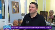 VIDEO Aurel Bădulescu, polițistul cu înclinații artistice