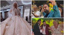 Anda Adam s-a schimbat de rochia de mireasă de 25 kg! Cum arată cea de-a doua ținută de la cea mai opulentă nuntă a anului