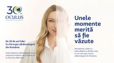 (P) Performanță în oftalmologia din România. OCULUS, de 30 de ani lider în chirurgia oftalmologică