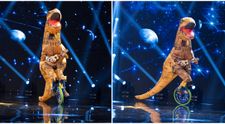 Românii au talent, 23 februarie. Philip Bull, „dinozaurul” multitalentat care merge pe monociclu și cântă la ukulele în același timp
