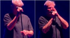 Imagini sfâșietoare de la primul concert Holograf de după moartea lui Mugurel Vrabete. Dan Bittman a izbucnit în lacrimi pe scenă: „Vine o zi când se va sfârși”. VIDEO