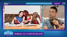 VIDEO Povestea familiei care trăiește în rulotă