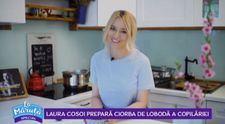 VIDEO Laura Cosoi ne dezvăluie o nouă rețetă de ciorbă de lobodă