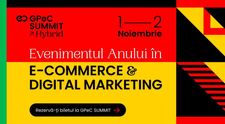 GPeC SUMMIT, evenimentul anului în E-Commerce & Digital Marketing, are loc în format hibrid în 1 și 2 noiembrie