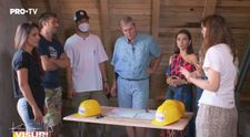 VIDEO O casă începută cu ajutorul voluntarilor a fost preluată de echipa Visuri la cheie. „Vă dau undă verde”