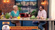 Hipnoterapeutul Anca Alungulesei, despre miturile legate de fructe și legume! Cum e indicat să le consumăm