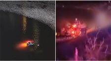 O tânără de 23 de ani, alături de tatăl și nepotul ei, a căzut cu mașină în râul Olt! În ce stare se află acum
