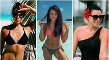 Dovada că ar putea fi model de costume de baie, nu doar prezentatoare tv. Corina Caragea, apariție demnă de Victoria’s Secret pe plajele din Maldive