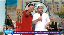 VIDEO Artistul plastic, Balsa Percussion, specialist in ritmuri braziliene