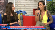 VIDEO Nicole Cherry și Ștefania, de senzație împreună