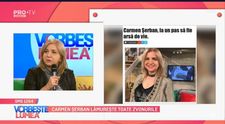 VIDEO Cum comentează Carmen Șerban zvonurile din presă