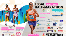 E legal să alergi, fii și tu #legally happy pe 24 martie 2024  A 4-a ediție a Legal Half-Marathon se apropie de start
