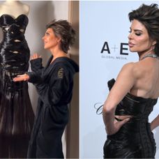 rochie din par