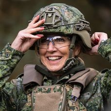 28-10-2025Koningin Máxima bezoekt een militair oefenterrein van het opleidings- en trainingscent