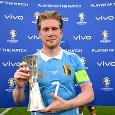 Kevin de Bruyne, jucător meci Ucraina - Belgia