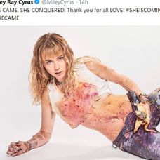 Miley Cyrus. FOTO: Twitter