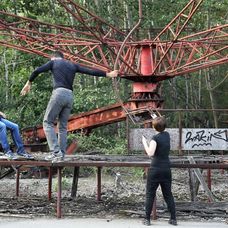 Turiști la Cernobîl. FOTO: Getty Images