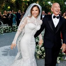 nunta bezos sanchez rochie de mireasa